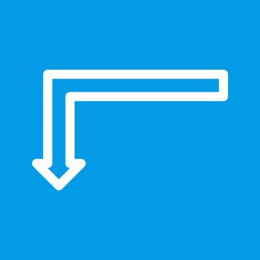 Projeniz için yön ok simgesi