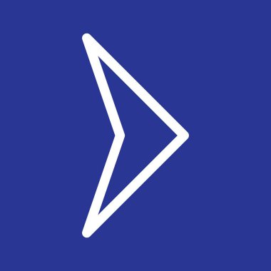 Projeniz için yön ok simgesi