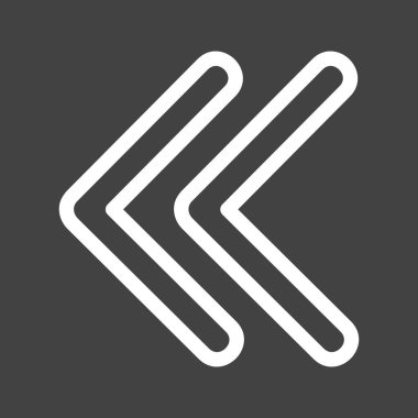 Projeniz için sol yön ok simgesi