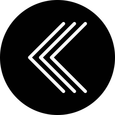 Projeniz için sol yön ok simgesi