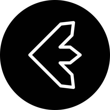 Projeniz için sol yön ok simgesi