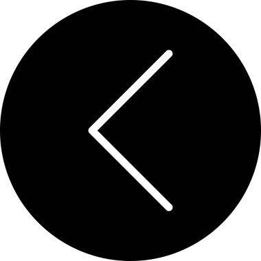 Projeniz için sol yön ok simgesi