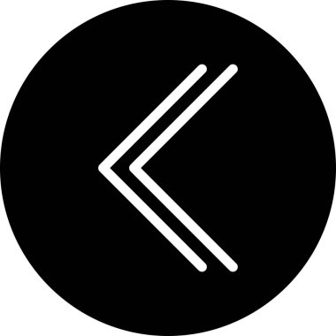 Projeniz için sol yön ok simgesi