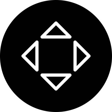 Projeniz için yön ok simgesi