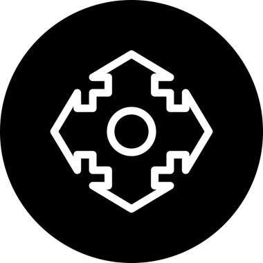 Projeniz için yön ok simgesi