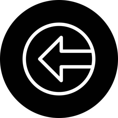 Projeniz için sol yön ok simgesi