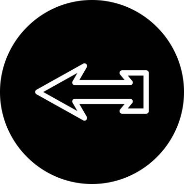 Projeniz için sol yön ok simgesi