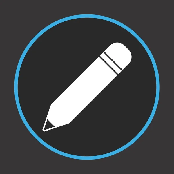 Ikona Tužky Pro Váš Projekt — Stockový vektor