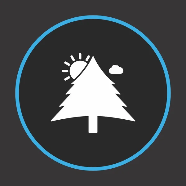 Icono Árbol Para Proyecto — Vector de stock