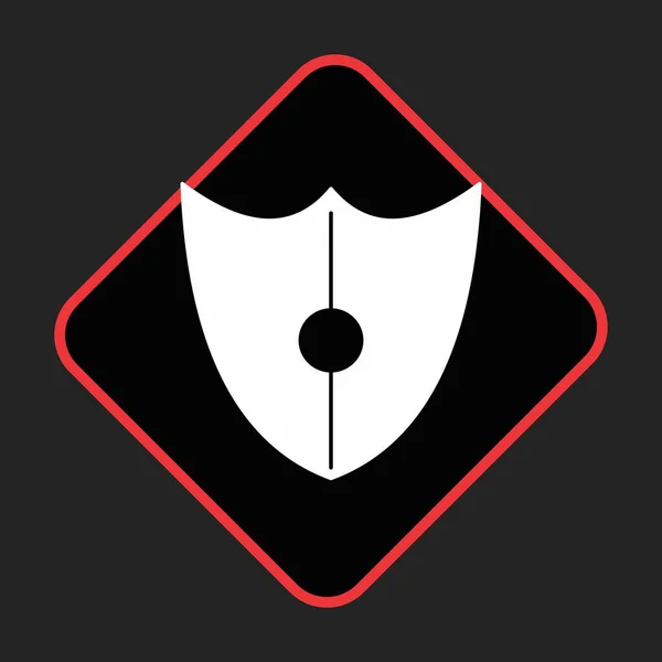 Shield Symbol Für Ihr Projekt — Stockvektor