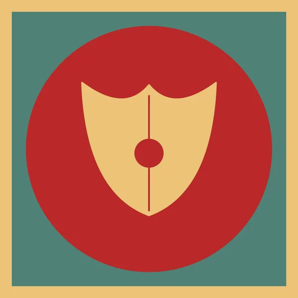 Shield Symbol Für Ihr Projekt — Stockvektor