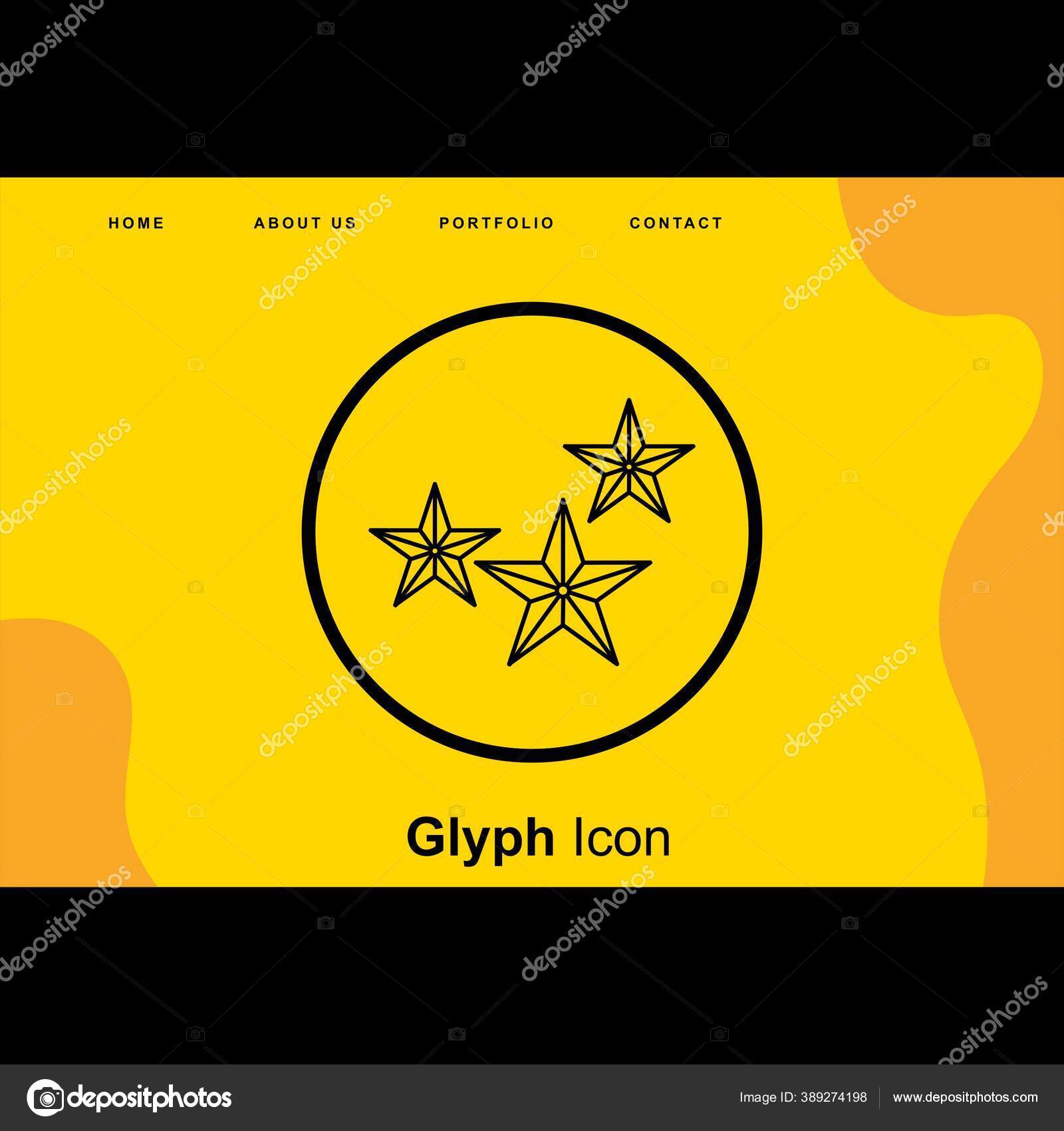 Ikon Bintang Untuk Proyek Anda Ilustrasi Vektor Stok Vektor C Grafixpoint 389274198