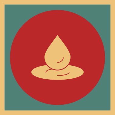  projeniz için su damlası simgesi