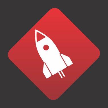Projeniz için roket simgesi