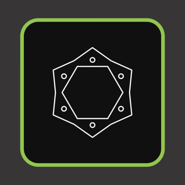 projeniz için dekorasyon simgesi