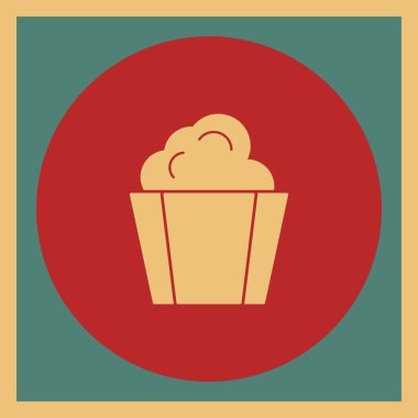 Projen için patlamış mısır simgesi