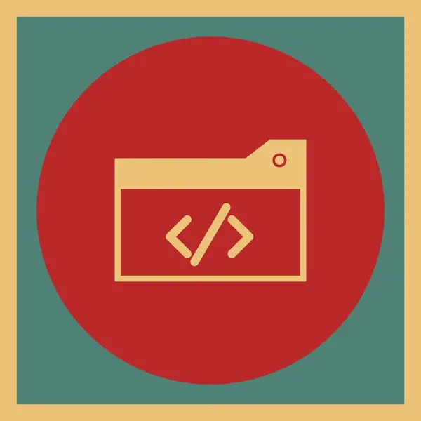 Icono Código Optimización Para Proyecto Ilustración Vectores — Vector de stock