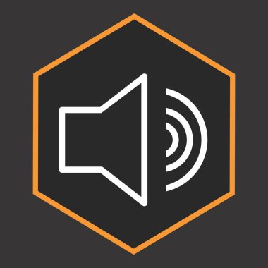 Projeniz için Yüksek Ses Simgesi 