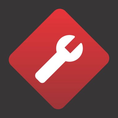 Projeniz için Simgeyi Yapılandır, vektör illüstrasyonu