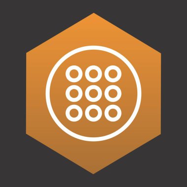 Projeniz için Pad Simgesi, vektör illüstrasyonu