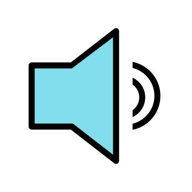 Ses Vektörü Simgesi illüstrasyonu