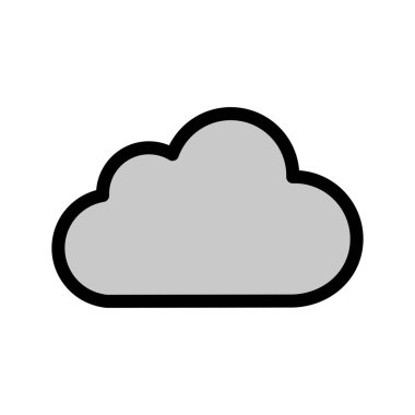  bulut vektör illüstrasyonu