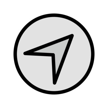 Navigasyon Vektörü Simgesi ResmiComment