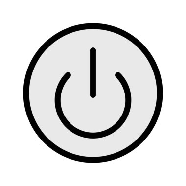 Kapatma Vektörü Simgesi İllüstrasyonu