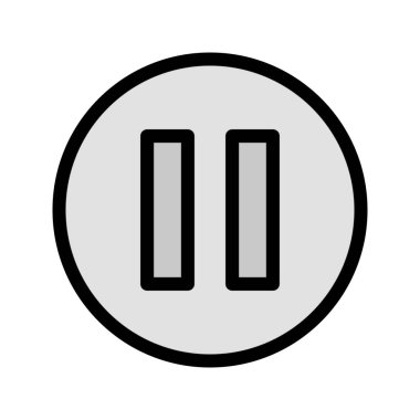 Vektör Simgesini Duraklat