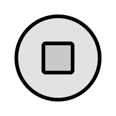 Vektör Simgesi Resmini Durdur