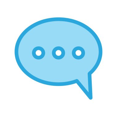 Sohbet vektör illüstrasyonu