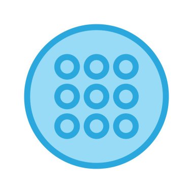 Pad Vektör Simgesi İllüstrasyonu