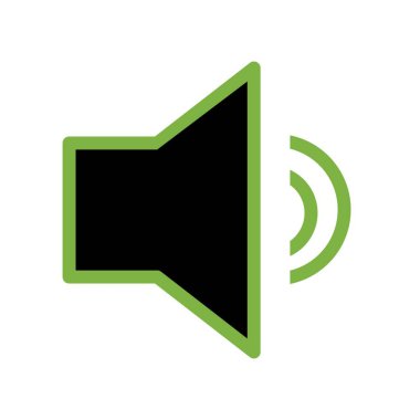 Ses Vektörü Simgesi illüstrasyonu