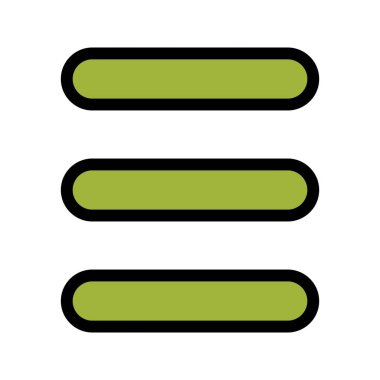 Liste Vektörü Simgesi illüstrasyonu