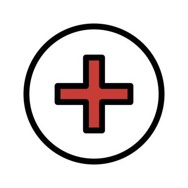 Vektör Simgesi İllüstrasyonu Ekle