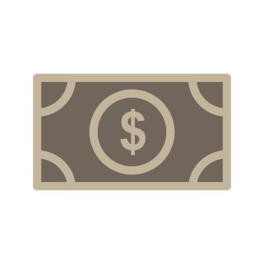 Dolar Vektörü Simgesi İllüstrasyonu