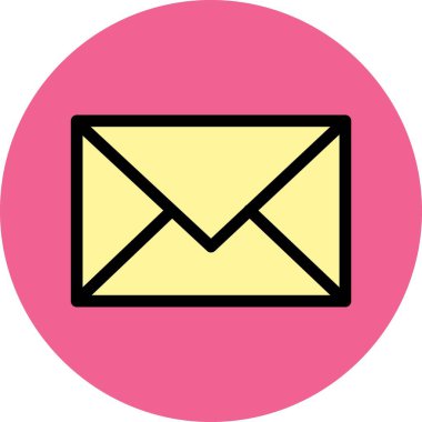 E- posta Vektör Simgesi, vektör illüstrasyonu