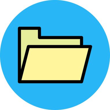 Dizin Vektörü Simgesi, vektör illüstrasyonu