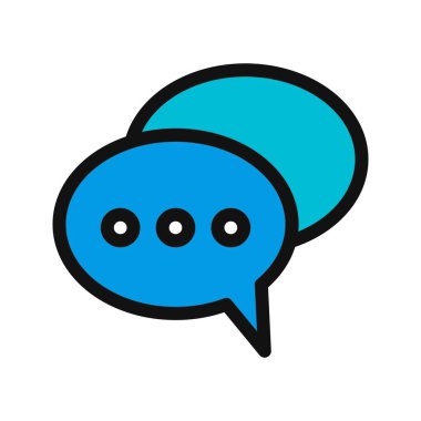 mobil ileti simgesi yaratıcı tasarım şablonu