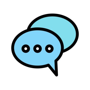 mobil ileti simgesi yaratıcı tasarım şablonu