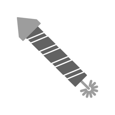  Havai fişek simgesi, vektör illüstrasyonu