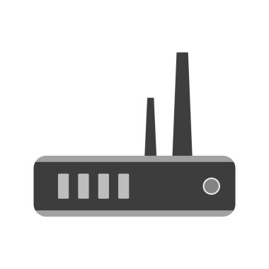 router simgesi yaratıcı tasarım şablonu