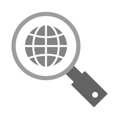 arama simgesi yaratıcı tasarım şablonu