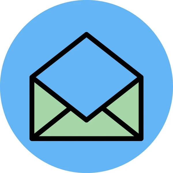 Ícone Vetor Email Ilustração Vetor — Vetor de Stock