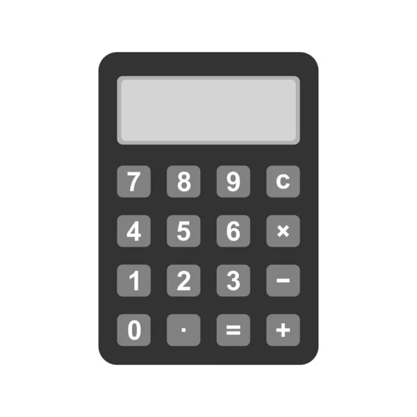 Calculator Pictogram Creatief Ontwerp Sjabloon — Stockvector