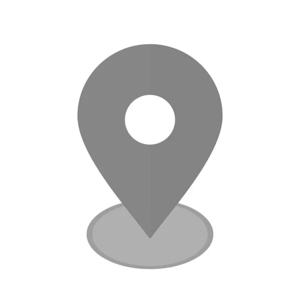 Gps Location Icon Pin Vector Illustration Travel Concept — Stock Vector