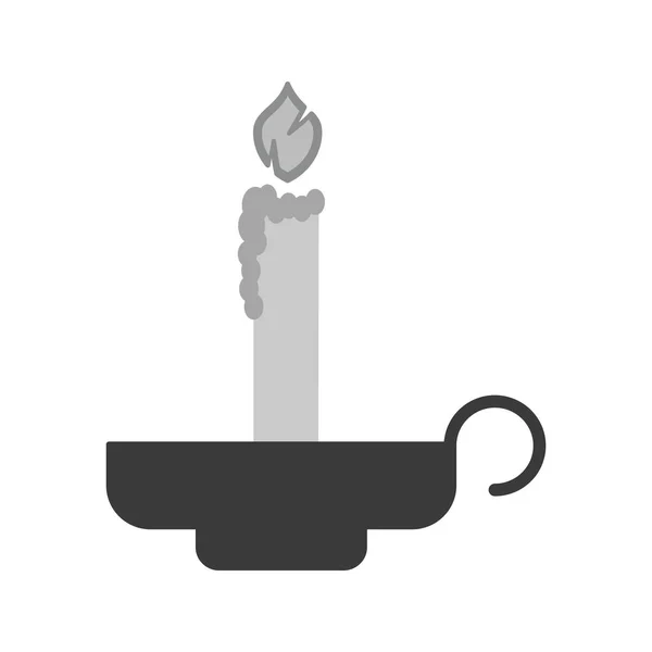 Candles Icon Creative Design Template — Stock Vector