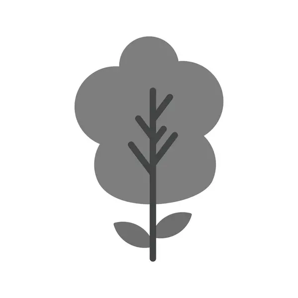 Planta Icono Plantilla Diseño Creativo — Vector de stock