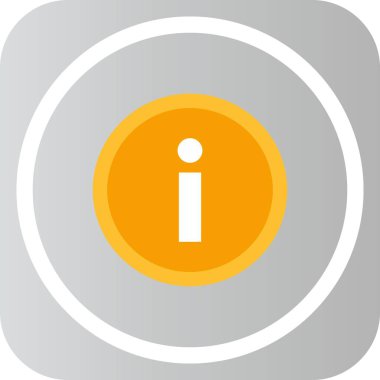 bilgi simgesi gri arkaplan üzerinde yaratıcı tasarım vektörü şablonu