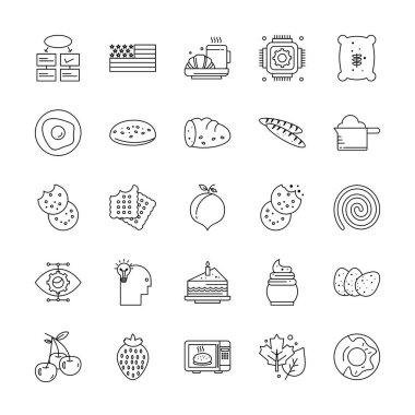 Web siteleri ve Mobil Uygulamalar için Evrensel Modern Simge